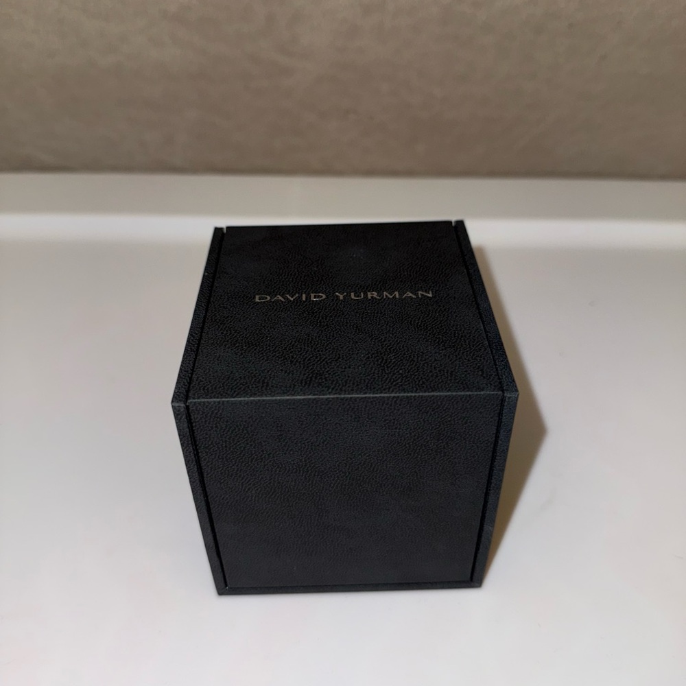 David Yurman Black Jewelry Organizer with Elegant Design